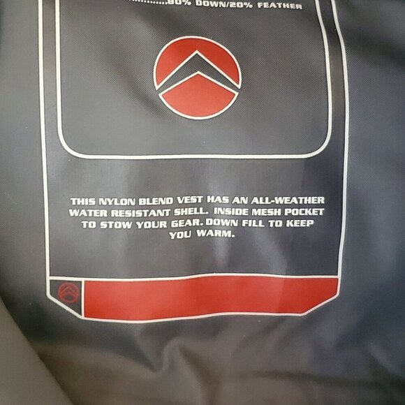 American Eagle Outfitter Large Red AE Base Camp Vest Down-Filled Water-Resistant - Picture 5 of 11